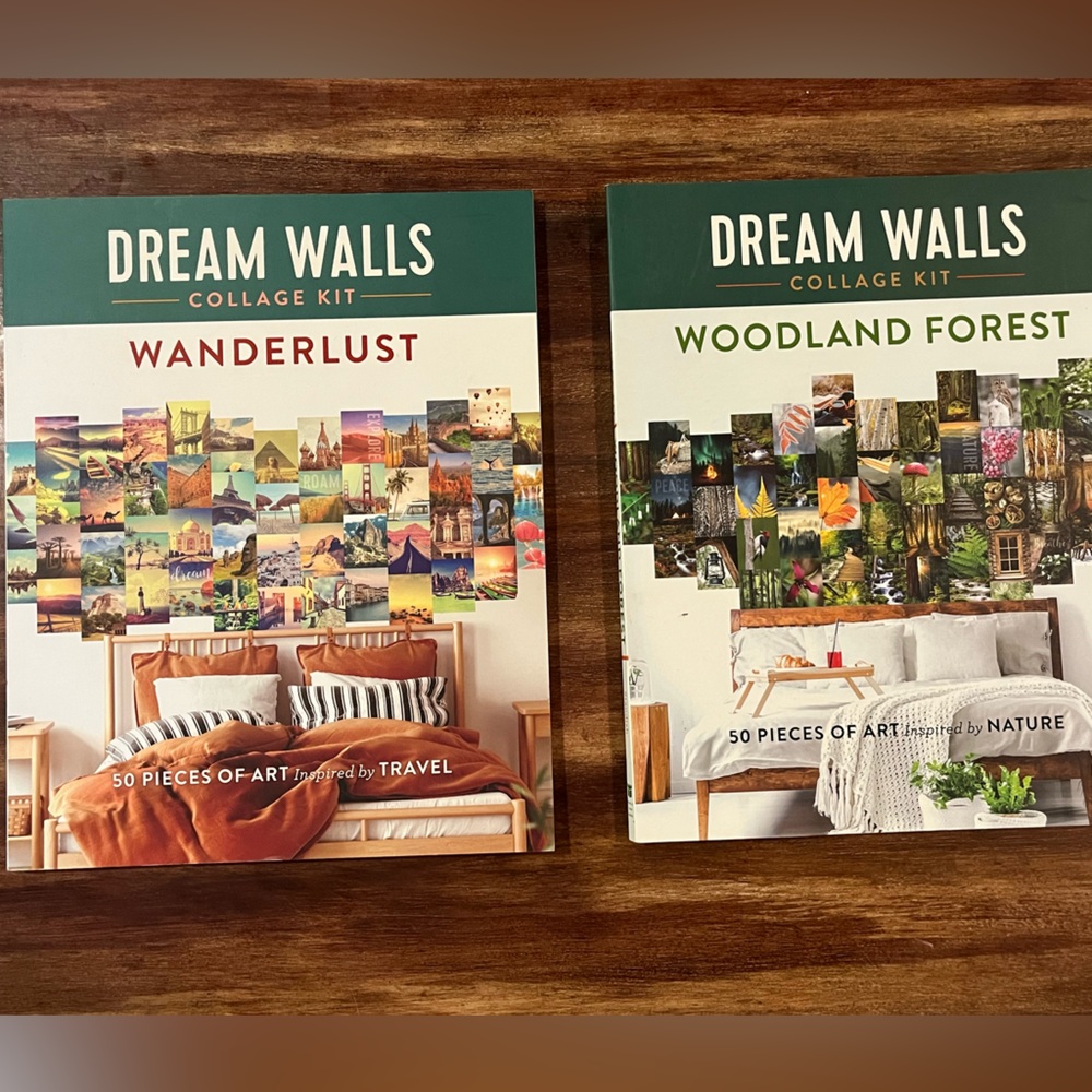 2 Dream Walls Collage Kits Wall Art
